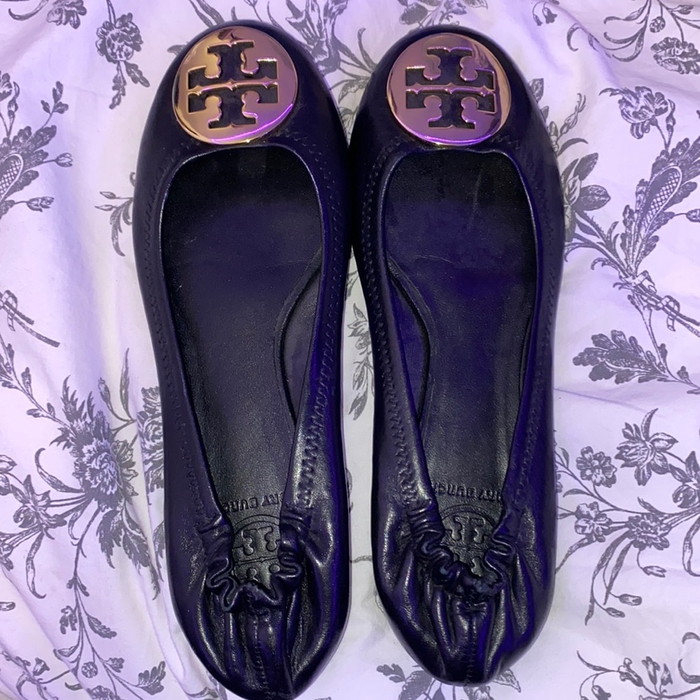 Leather flats